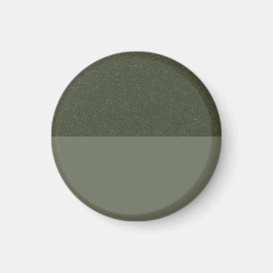 Íman Ímã Verde Terroso Two-Tone – Personalizável