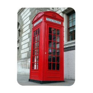 Íman Ímã vermelho da caixa do telefone de Londres