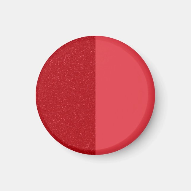 Íman Ímã Vermelho de Tomate Meia-Textura – Personalizáv (Frente)