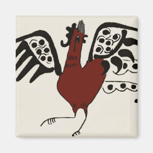 Íman Ímã vermelho do galo
