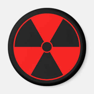 Íman Ímã vermelho do símbolo da radiação