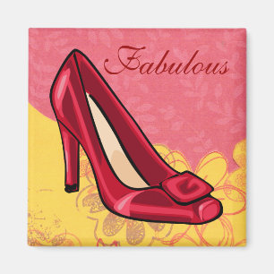 Íman Ímã vermelho dos calçados