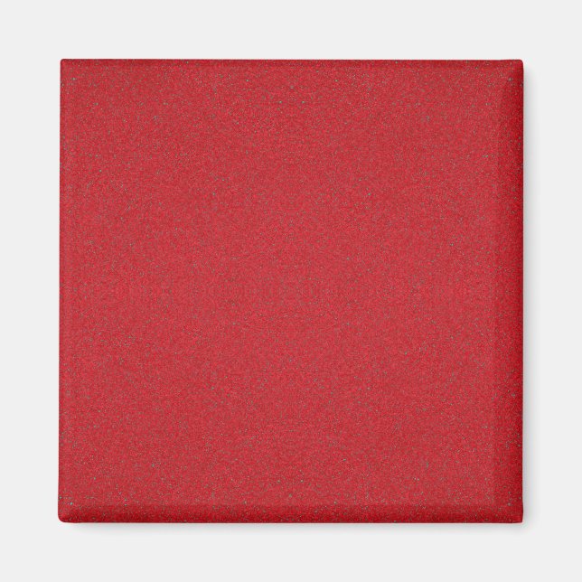 Íman Ímã Vermelho Texturizado – Design Quadrado Persona (Frente)