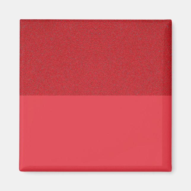 Íman Ímã Vermelho Tomate – Topo Texturizado, Base Fosca (Frente)