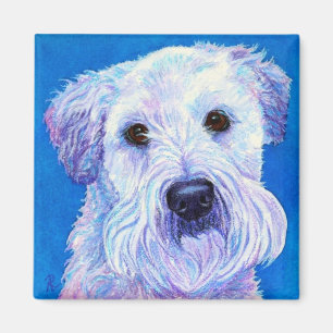 Íman Ímã Wheaten de Terrier - "Bailey "