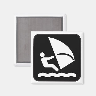 Íman Ímã Windsurfing do símbolo