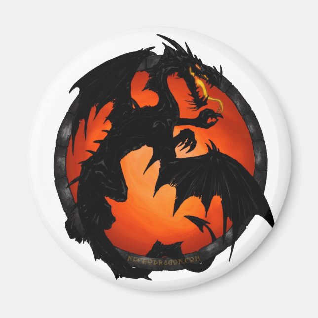 Íman Ímaco do dragão (Frente)