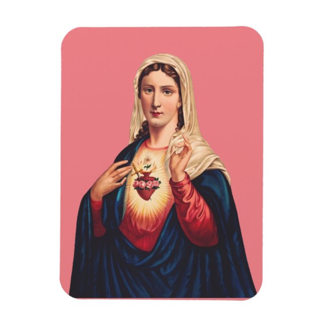 Íman Imaculado Coração da Virgem Maria (Vertical)