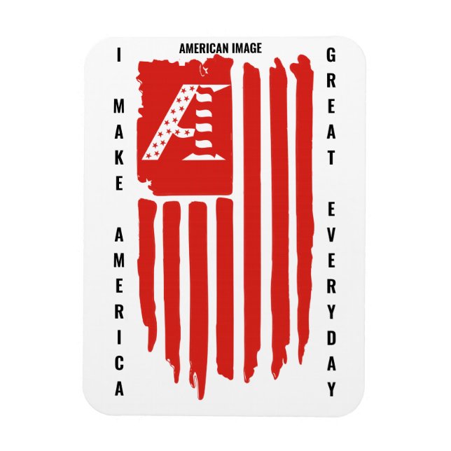 Íman Imagem Americana (Vertical)