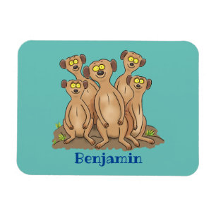 Íman Imagem animada da família Meerkat