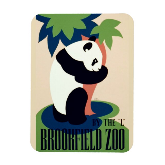 Íman Imagem "Brookfield Zoo" (Vertical)