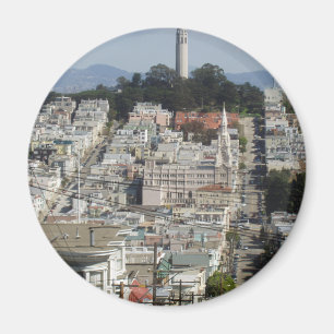 Íman Imagem cénico da torre de Coit