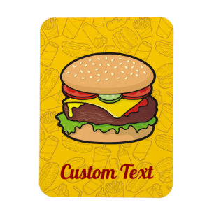 Íman Imagem Cheeseburger