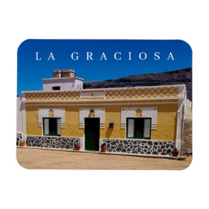Íman Imagem colorida do edifício La Graciosa