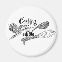 Íman Imagem 'Cozinhar' inclinada