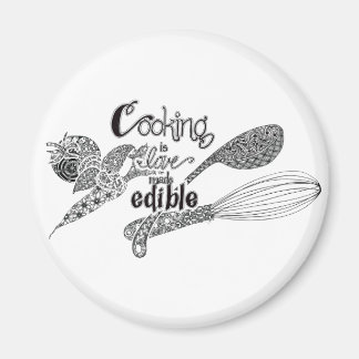 Íman Imagem 'Cozinhar' inclinada