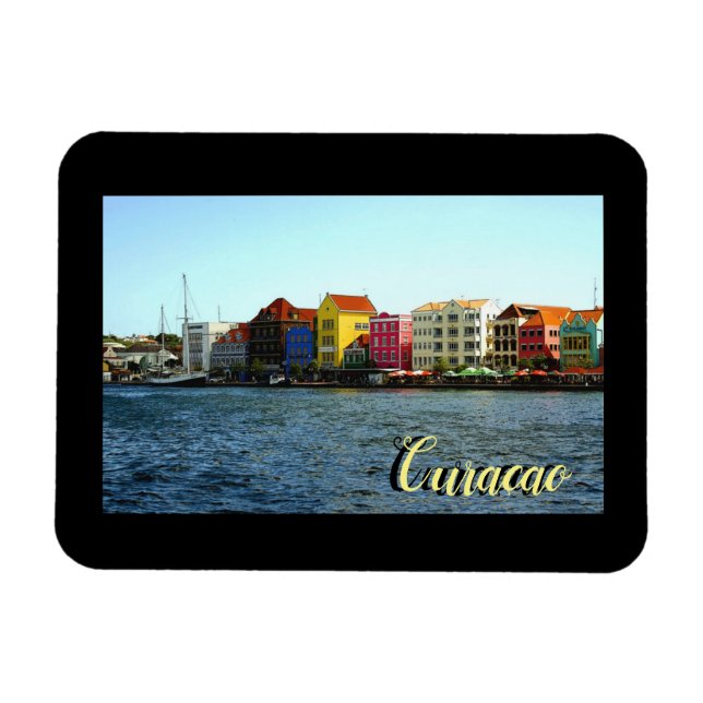 Íman Imagem Curaçao do Magnete de Fotografias (Horizontal)