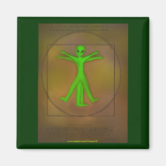 Íman Imagem da Alienígena v2 do Espaço Vitruviano