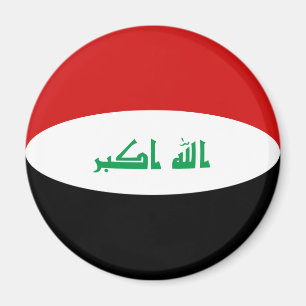 Íman Imagem da Bandeira do Iraque