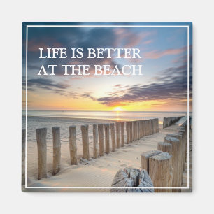 Íman Imagem da cena da praia