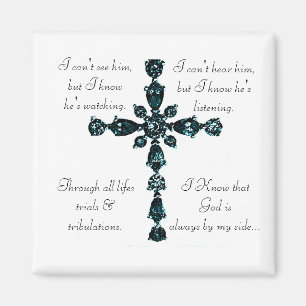 Íman Imagem da Cruz Religiosa