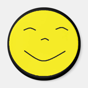 Íman Imagem da face amarela