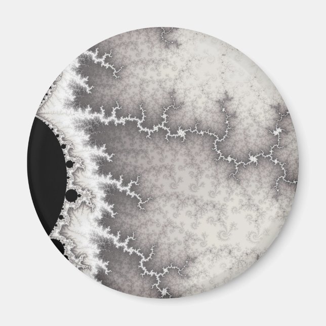 Íman Imagem da Linha de Falha Prateada (Frente)