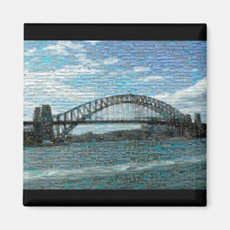 Íman Imagem da ponte Sydney Harbor (mosaico)