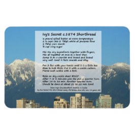 Íman Imagem da receita de pão duro de Ivy em 1874