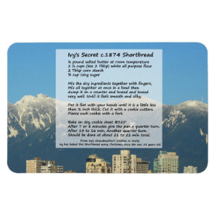 Íman Imagem da receita de pão duro de Ivy em 1874