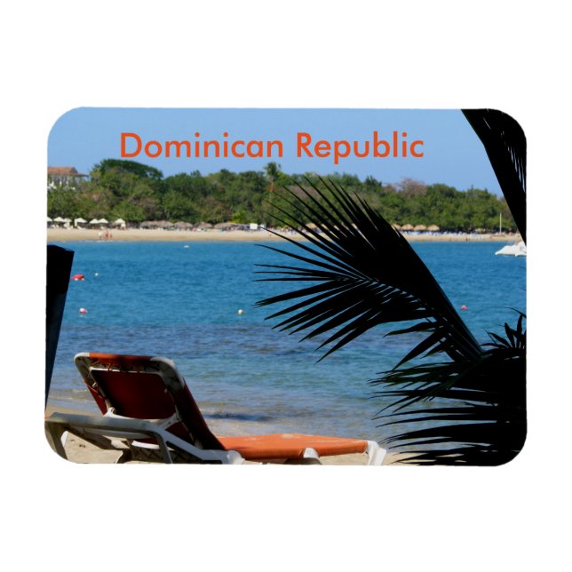 Íman Imagem da República Dominicana (Horizontal)