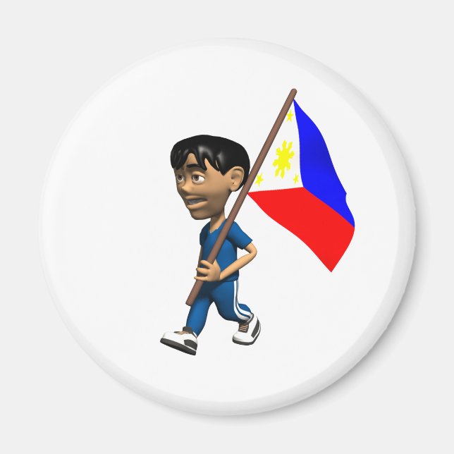 Íman Imagem das Filipinas (Frente)