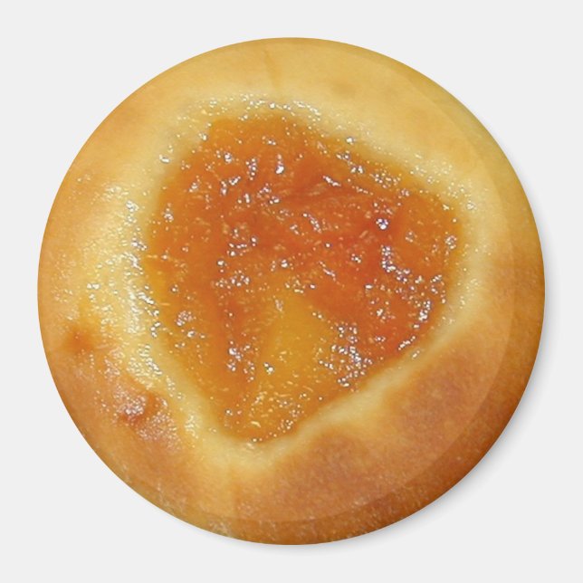 Íman Imagem de Apricot Kolache (Frente)