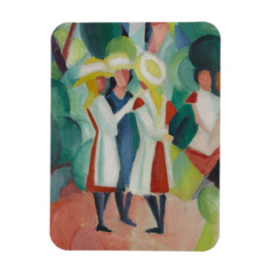 Íman Imagem de Arte "Três Meninas"