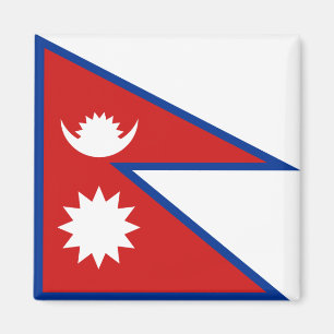 Íman Imagem de Bandeira do Nepal