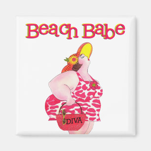 Íman Imagem de Beach Babe