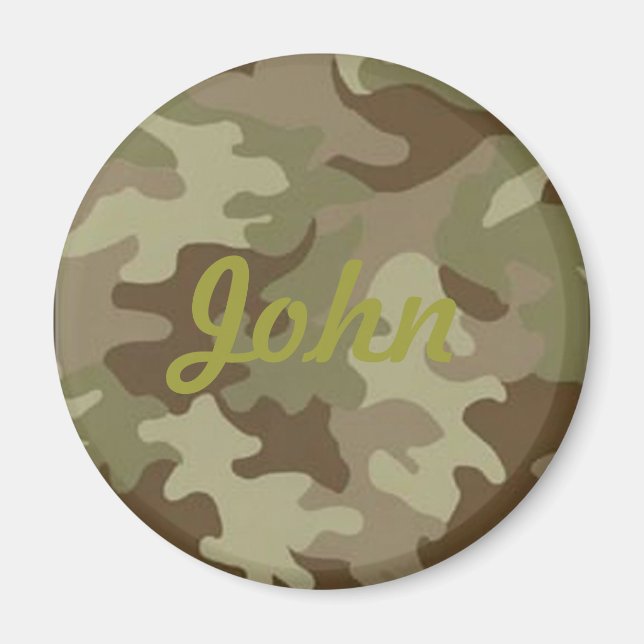 Íman Imagem de Camuflagem Personalizada (Frente)