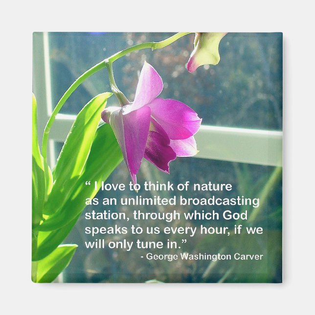 Íman Imagem de Cotação Inspirativa (Frente)