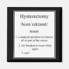 Íman Imagem de Definição de Histerectomia