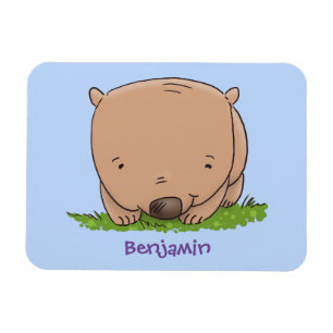 Íman Imagem de desenho animado de um bebê fofo