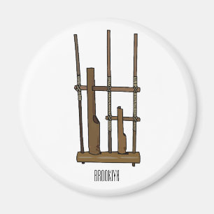 Íman Imagem de desenhos angklung