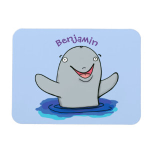 Íman Imagem de desenhos animados de propósito feliz e 