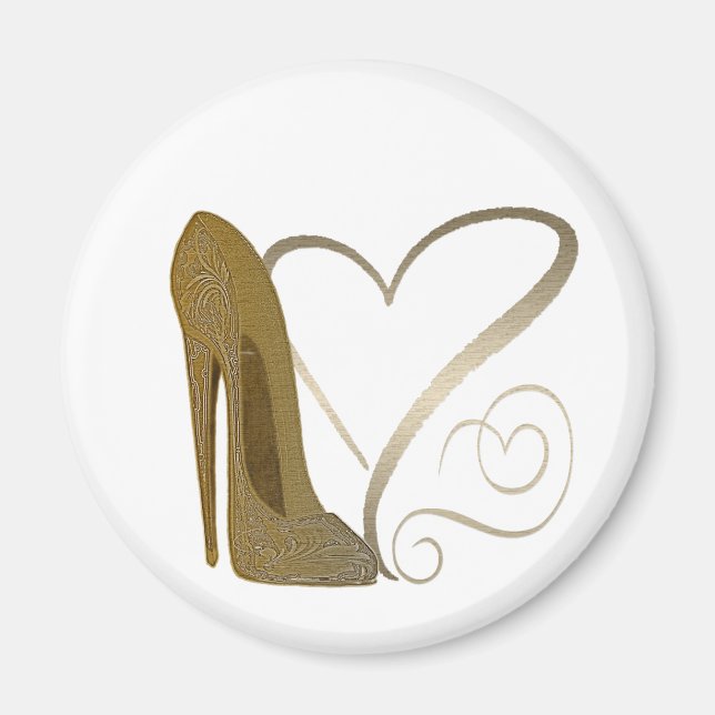 Íman Imagem de estiletto de calçado (Frente)