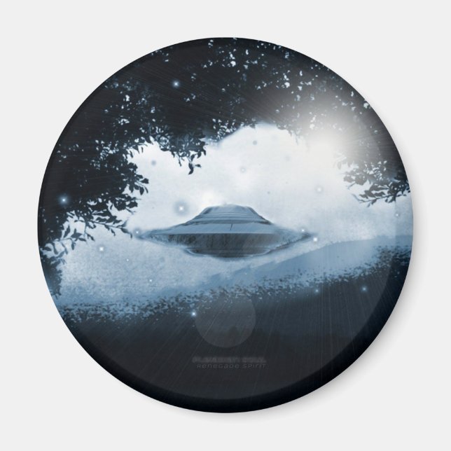 Íman Imagem de Fidelidade de OVNI (Frente)