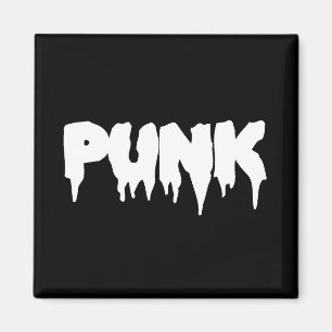 Íman Imagem de fonte de unidade "Punk" preta