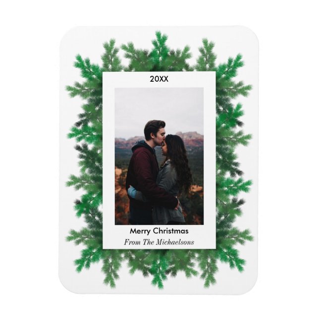 Íman Imagem de Fotografia de Ramais da Árvore de Natal (Vertical)