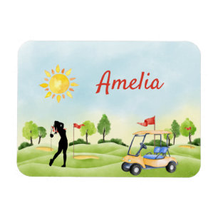 Íman Imagem de Fotografia Flexível de Golf Personalizad
