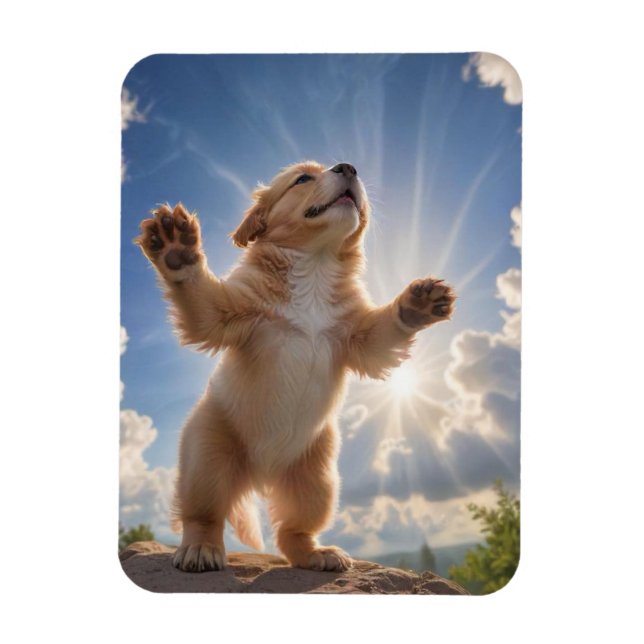 Íman Imagem de Fotografia Flexível Puppy (Vertical)