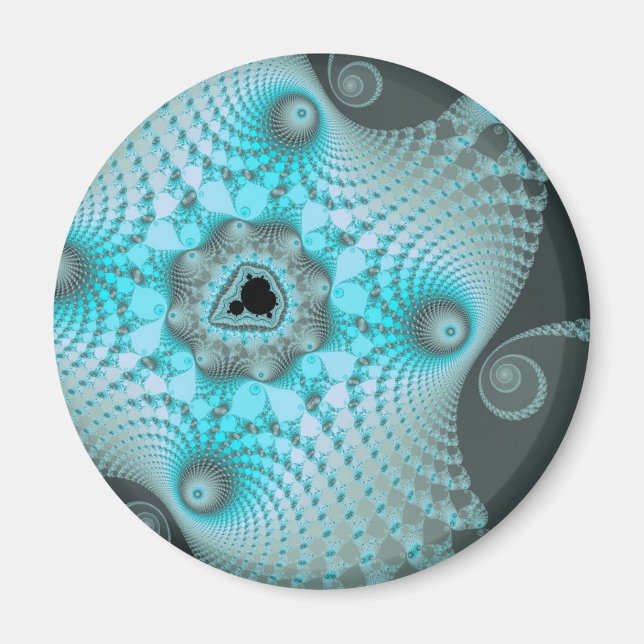 Íman Imagem de Gelo Preto2 (Frente)