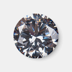 Íman Imagem de Gem de Diamante Elegante
